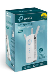 TP-Link RE450 Nätverksrepeater Vit 10 - 1x1G