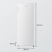 Gorenje F4142PW Frysskåp Fristående 165 l Vit