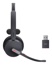 Yealink WH64 Hybrid Mono Teams Headset Trådlös Huvudband Kontor/callcenter Micro-USB