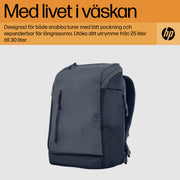 HP Travel 25 liter ryggsäck för 15,6 tum