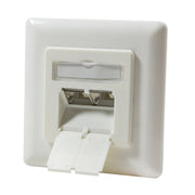 LogiLink NP0023 eluttag RJ-45 Metallisk