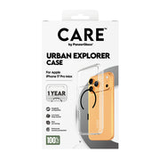 PanzerGlass CARE by Urban Explorer Case Transparent w. Black MagSafe iPhone 17 Pro