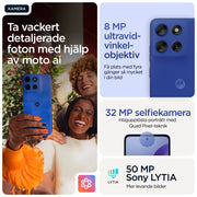 Motorola moto g56 5G - 256 GB - Blå