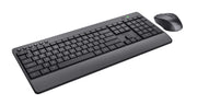 Trust Trezo tangentbord Mus inkluderad Universal RF Trådlös QWERTZ tyska Svart