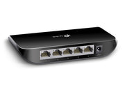TP-Link TL-SG1005D Ohanterad Gigabit Ethernet (10/100/1000) Svart