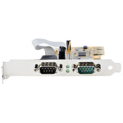 StarTech.com PCI Express seriellt kort med 2 portar