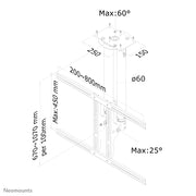 Neomounts PLASMA-C100BLACK tv-fäste