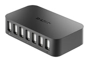 D-Link DUB-H7 USB 2.0 Type-B 480 Mbit/s Svart