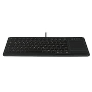 Contour Design Active Key AK-4400-GU tangentbord Industriell USB QWERTZ tyska Svart