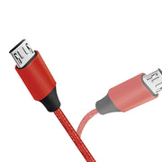LogiLink CU0151 USB-kablar USB 2.0 0,3 m USB A Micro-USB B Röd