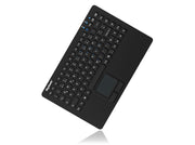 KeySonic KSK-5230 IN (DE) tangentbord Kontor USB QWERTZ tyska Svart