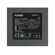 DeepCool PL650D strömförsörjningsenheter 650 W 20+4 pin ATX Svart
