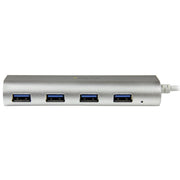 StarTech.com Bärbar USB 3.0-hubb med 4 portar och inbyggd kabel