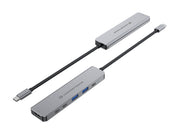 Conceptronic DONN33G dockningsstationer för bärbara datorer Kabel USB 3.2 Gen 1 (3.1