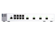 QNAP QSW-M408S nätverksswitchar hanterad L2 Gigabit Ethernet (10/100/1000) Vit