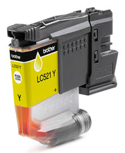 Brother LC521Y bläckpatroner Original Gul
