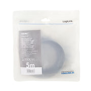 LogiLink CHA0103 HDMI-kabel 5 m HDMI Typ A (standard) Svart
