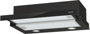 Gorenje TH62E4BG Halvinbyggd (utdragbar) Svart 450 m³/h