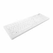 Contour Design AK-C8112F tangentbord Medical RF Trådlös tyska Vit