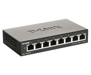 D-Link DGS-1100-08V2 hanterad L2 Gigabit Ethernet (10/100/1000) Svart