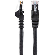 StarTech.com N6LPATCH3MBK nätverkskablar Svart 3 m Cat6 U/UTP (UTP)