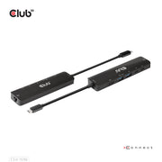 CLUB3D CSV-1596 dockningsstationer för bärbara datorer USB 3.2 Gen 1 (3.1 Gen 1)