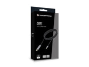 Conceptronic ABBY10G videokabeladapter 2 m USB Type-C HDMI Grå