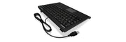 KeySonic ACK-540U+ (DE) tangentbord Kontor USB QWERTZ tyska Svart
