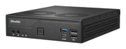 Shuttle XPС slim DH610V2 datorhölje & moderkort 1,35L storlek PC Svart Intel H610