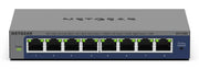 NETGEAR GS108Ev4 Ohanterad L2/L3 Gigabit Ethernet (10/100/1000) Grå