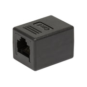 LogiLink NP0034A kabelomvandlare (hane/hona) RJ-45 Svart