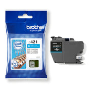 Brother LC421C bläckpatroner Original Cyan