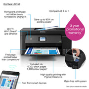Epson EcoTank L14150 Bläckstråleskrivare 4800 x 1200 DPI 38 ppm