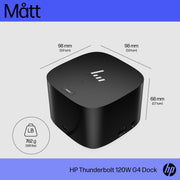 HP Thunderbolt-docka 120 W G4
