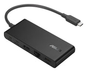 ASUS Dual 4K USB-C Dock DC201 Kabel USB 3.2 Gen 2 (3.1 Gen 2) Type-C Svart