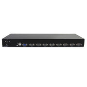 StarTech.com SV831DUSBU KVM-switchar Rackmontering Svart