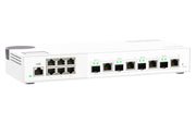 QNAP QSW-M2106-4C nätverksswitchar hanterad L2 2.5G Ethernet (100/1000/2500) Vit
