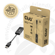 CLUB3D CSV-7330 dockningsstationer för bärbara datorer DisplayPort Svart