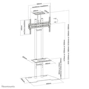 Neomounts PLASMA-M1700ES fäste för skyltningsskärm