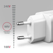 Axagon ACU-PD20W wall charger 1x QC3.0/AFC/FCP/PD type-C 20W white Mobiltelefon