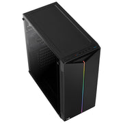 Aerocool Split Midi Tower Svart