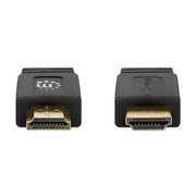 Manhattan 355643 HDMI-kabel 10 m HDMI Typ A (standard) Svart