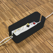 LogiLink KAB0077 kabelsamlare Universal Kabeldosa Svart