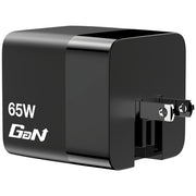 Verbatim GaN Charger 65W Universal Svart AC Snabb laddning inomhus