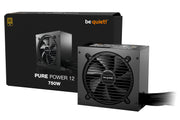 be quiet! PURE POWER 12 750W strömförsörjningsenheter 20+4 pin ATX ATX Svart