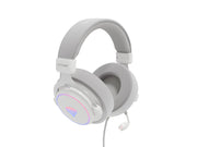 GENESIS Neon 764 Headset Kabel Huvudband Spela USB Type-A Vit