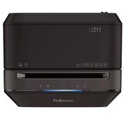 Fellowes LX Series Powershred LX211 dokumentförstörare Mikrostrimling Svart