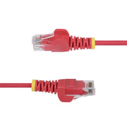 StarTech.com 15 m röd smal CAT6 Ethernet-kabel