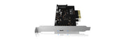 ICY BOX IB-PCI1901-C32 nätverkskort/adapters Intern USB 3.2 Gen 2 (3.1 Gen 2)