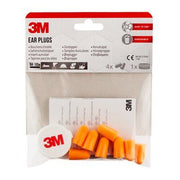 3M 1100C4 öronproppar Återanvändbara öronproppar Orange